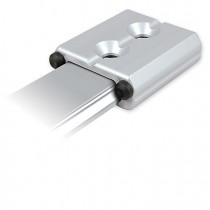 RC13081S  Series 30 End Stop, Alloy, 65mm x 76mm SILVER 