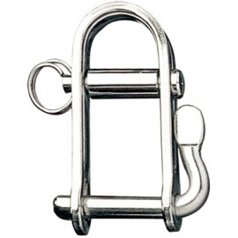 RF1033  Shackle, Halyard, Pin 1/4 Inch, L:32mm, W:19mm