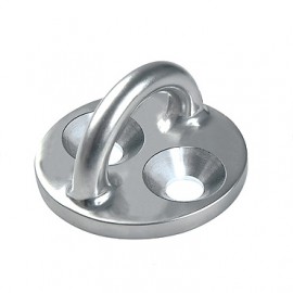 RF2429-02  Pad Eye Round Base 2Xm6 (1/14") Holes